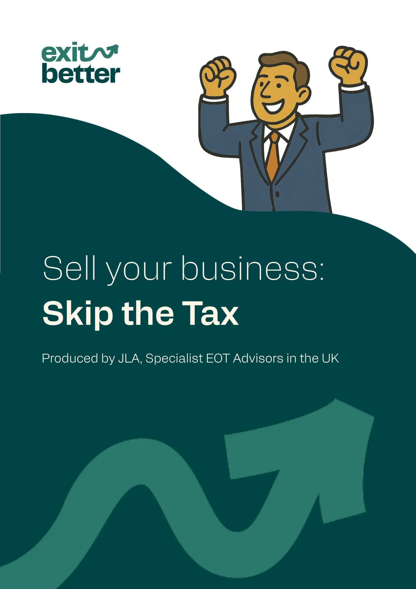 Cover of the guide: Sell your business — Skip the Tax